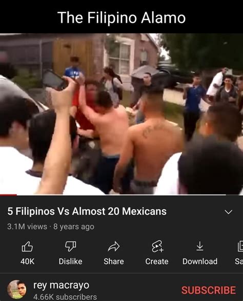 5 filipinos vs 20 mexicans|5 Filipinos Vs. Almost 20 Mexicans.. I'm sure proud ka sa.
